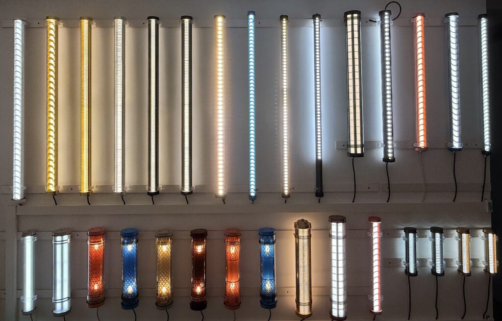 Designer LED tubular lights collection for industrial, commercial and architectural lighting applications
