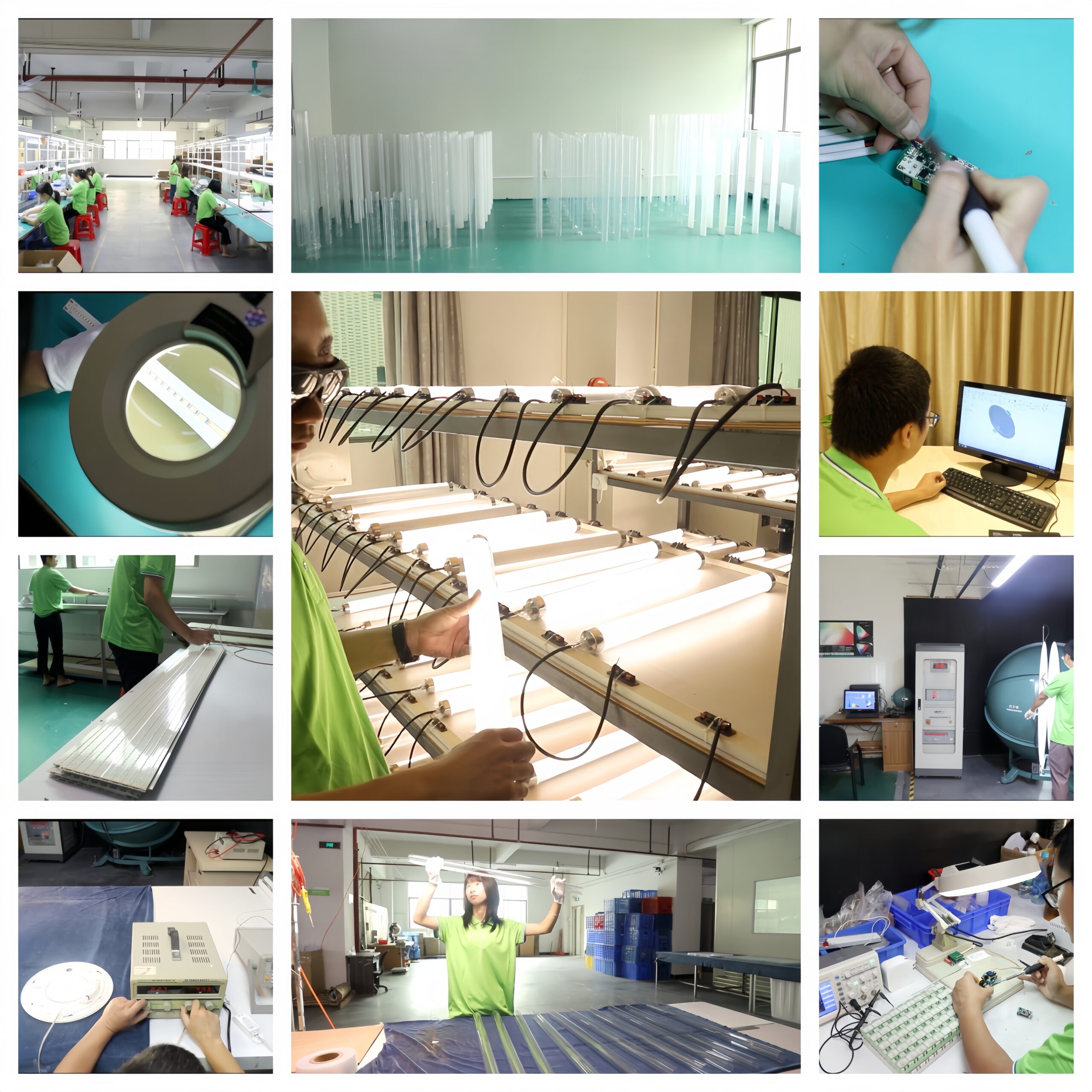 MANI Lighting manufacturing quality assurance and product testing