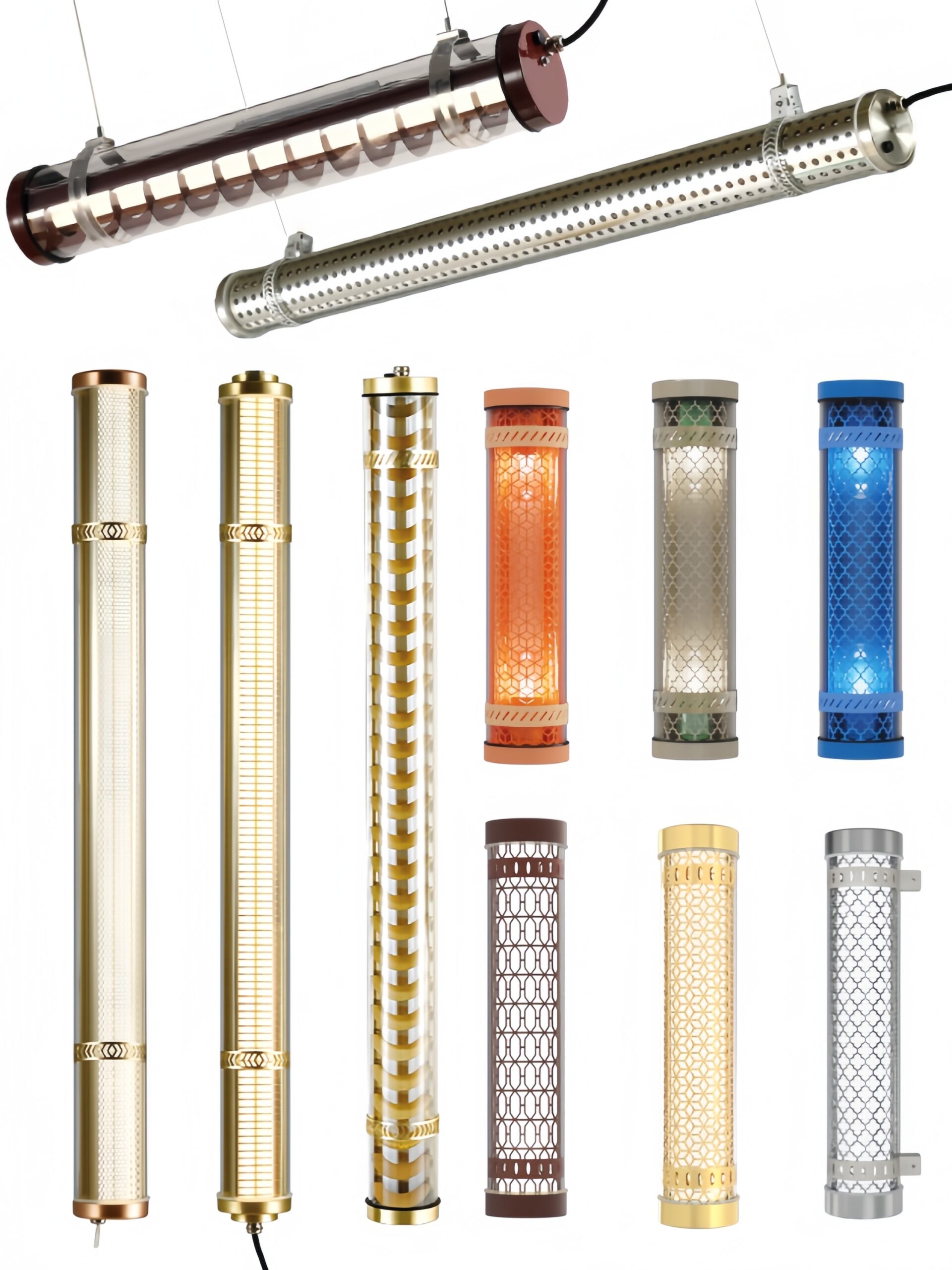 OEM ODM Architectural Decorative Tubular LED Lights for commercial, architectural and hospitality projects.