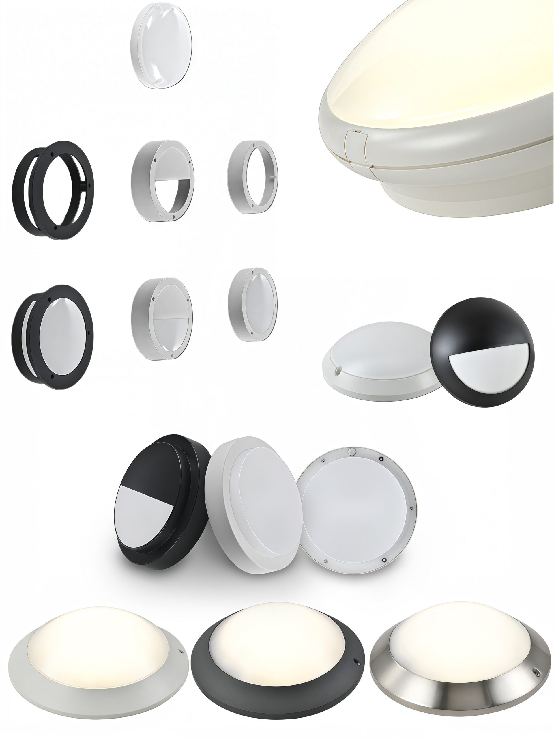 MANI ceiling and bulkhead lighting collection