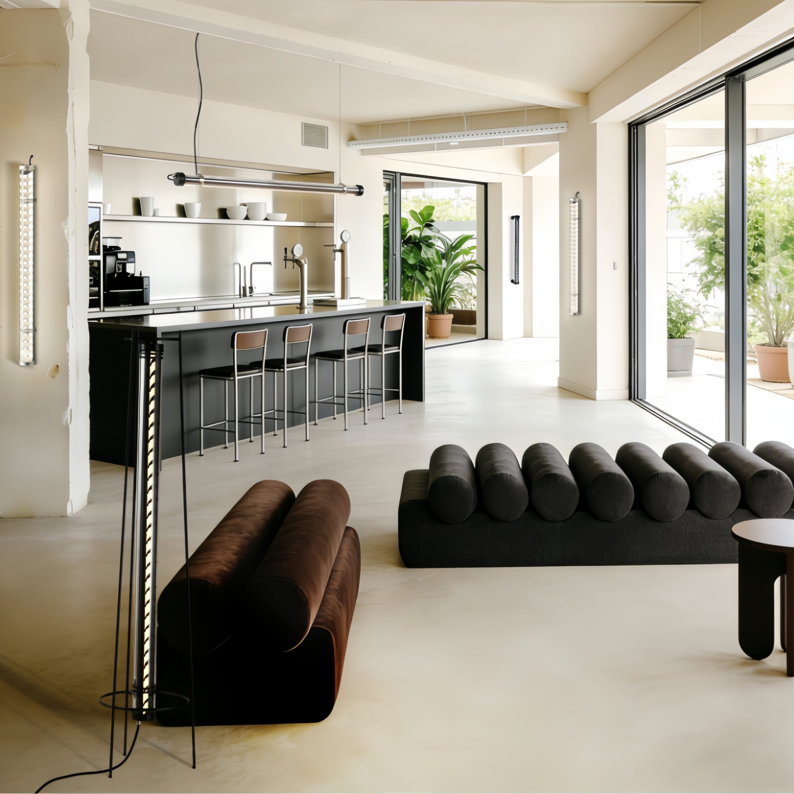 MANI architecture tubular light IP67 IK10