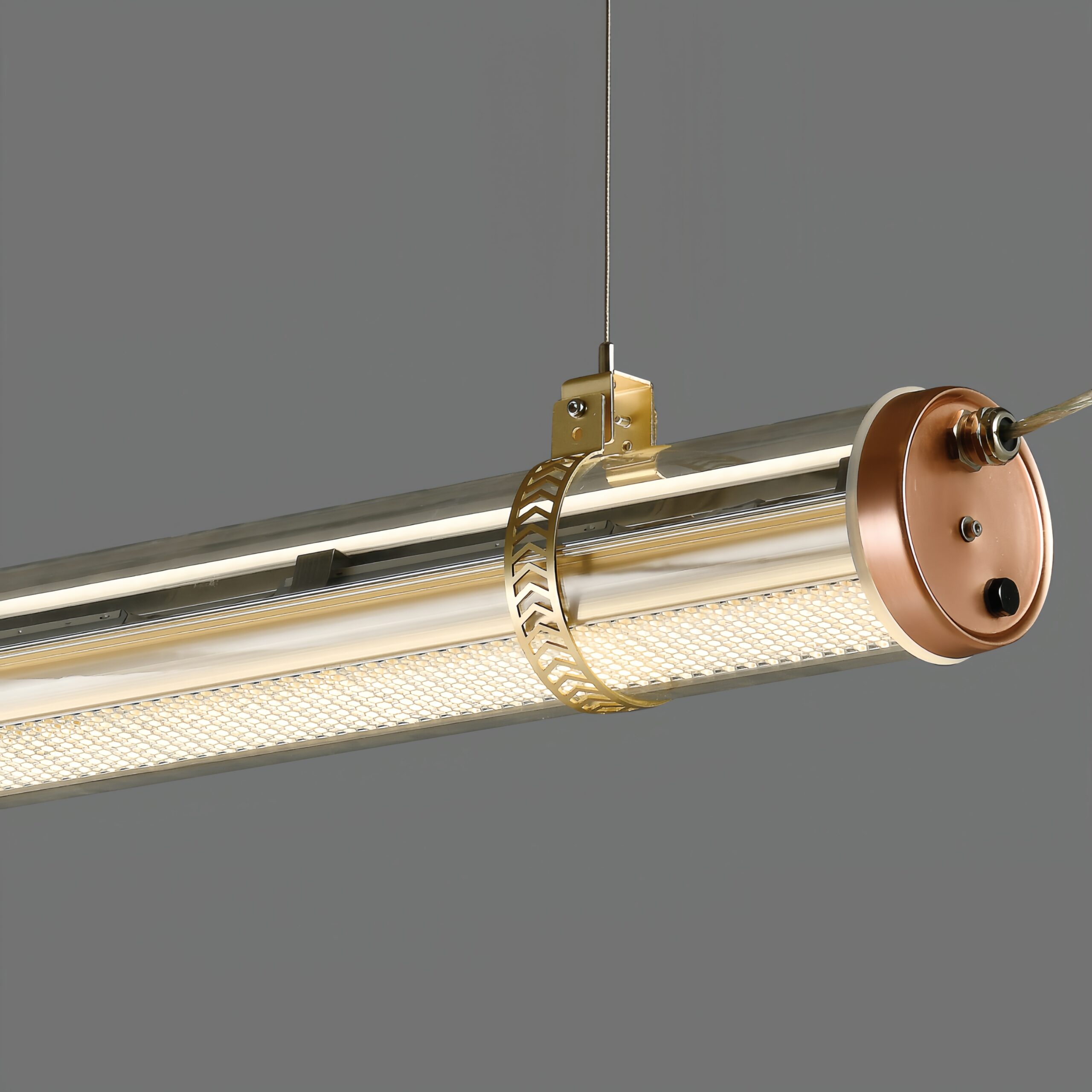 MANI architecture tubular light directional lighting with integrated glare control