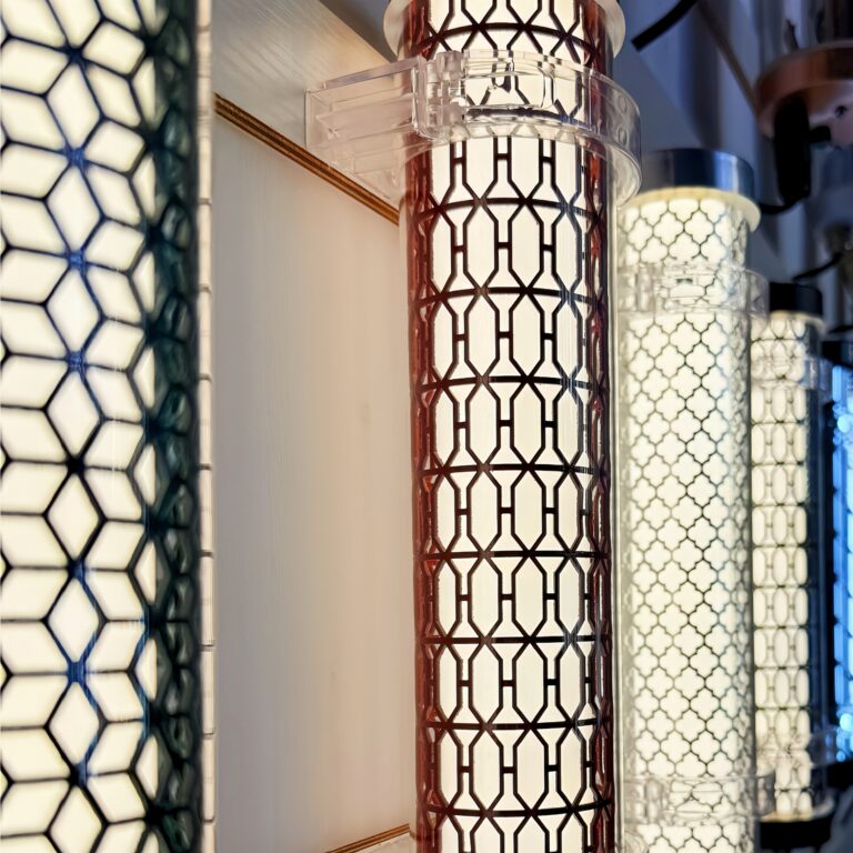 Vinci 360 tubular luminaire, Ø70 mm, 360-degree illumination