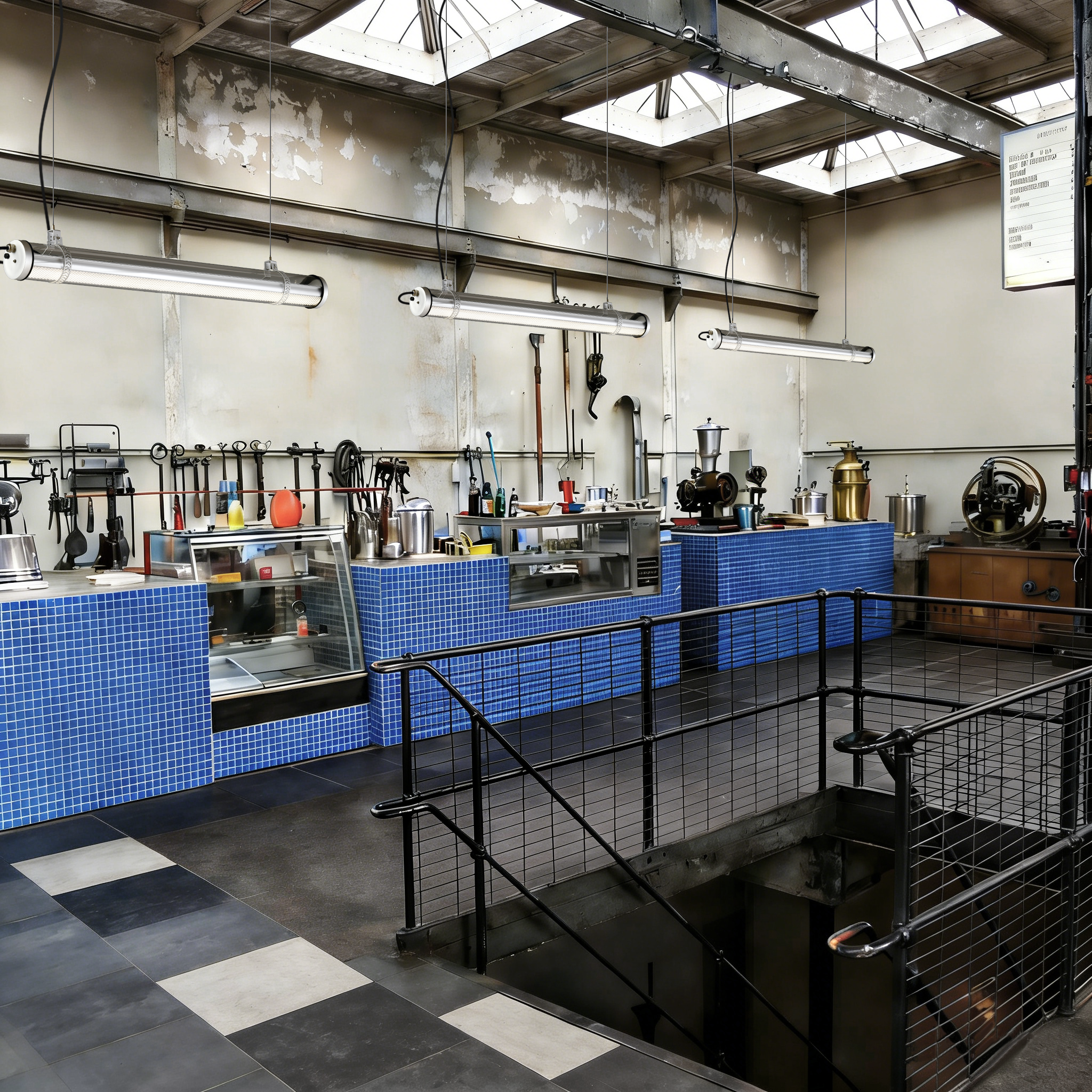 MANI Architecture tubular light IP67 IK10