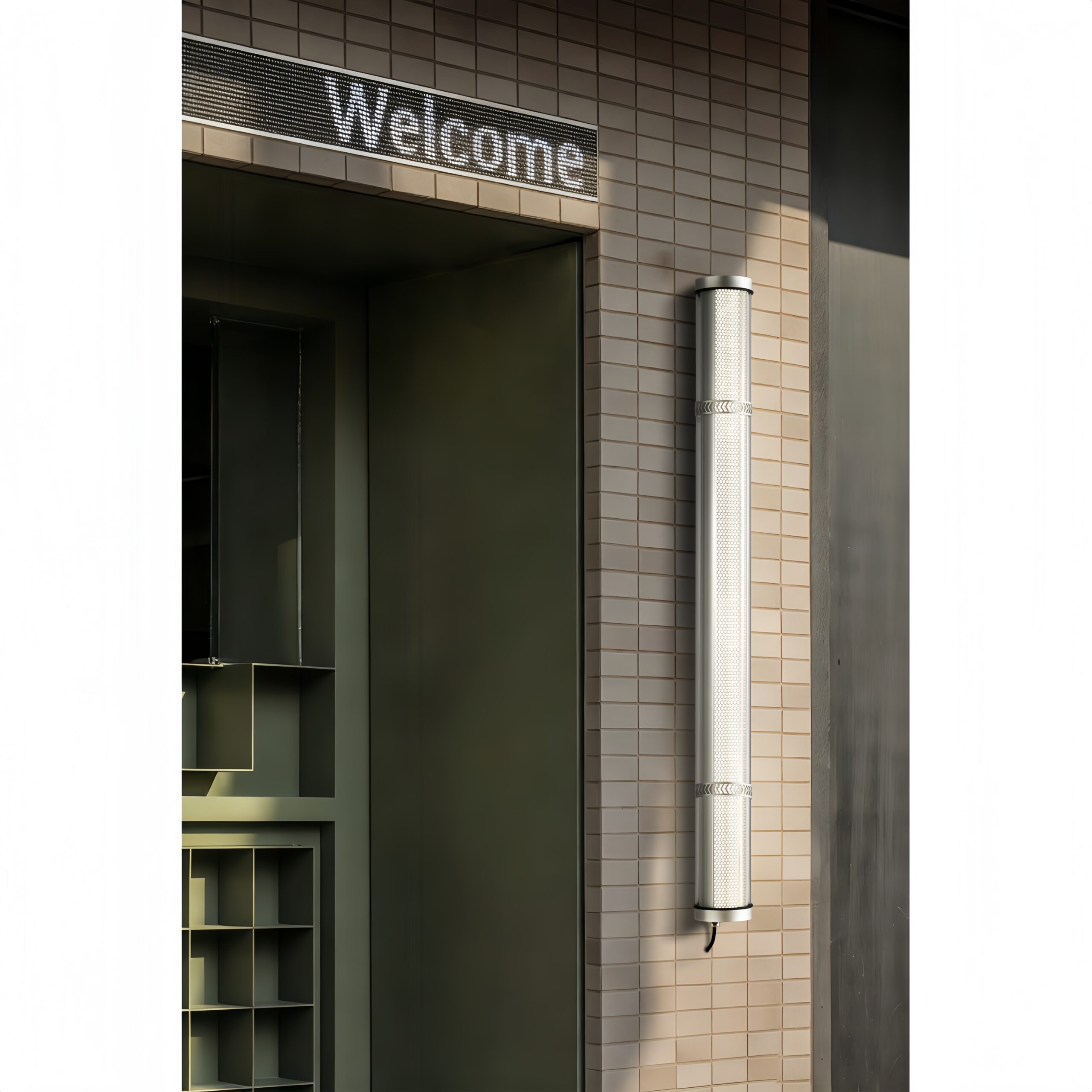 MANI Architectural tubular luminaire IP67 IK10 for outdoor and indoor