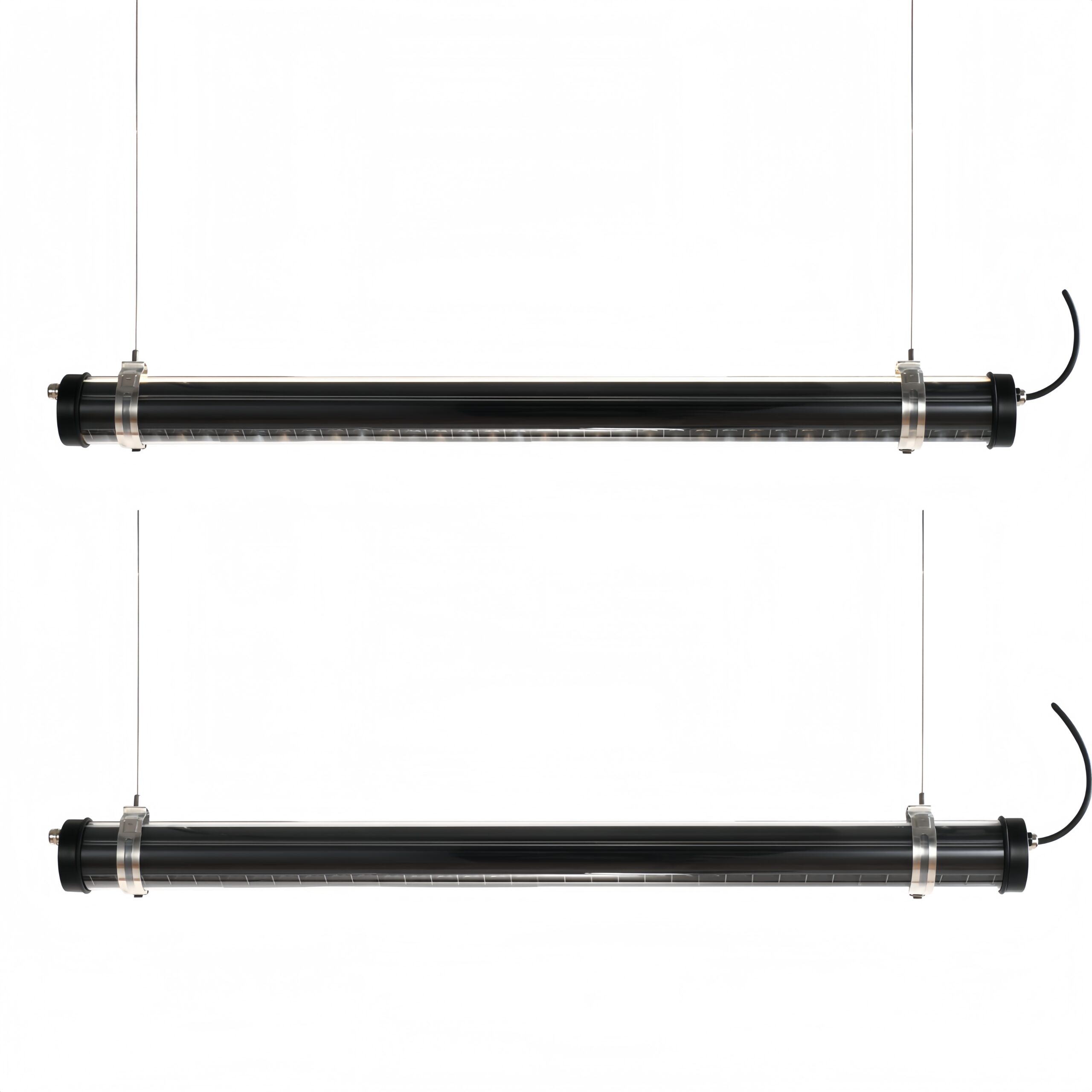 IP67 IK10 tubular LED bracket luminaire for indoor and outdoor architectural applications, available in Ø45mm and Ø70mm