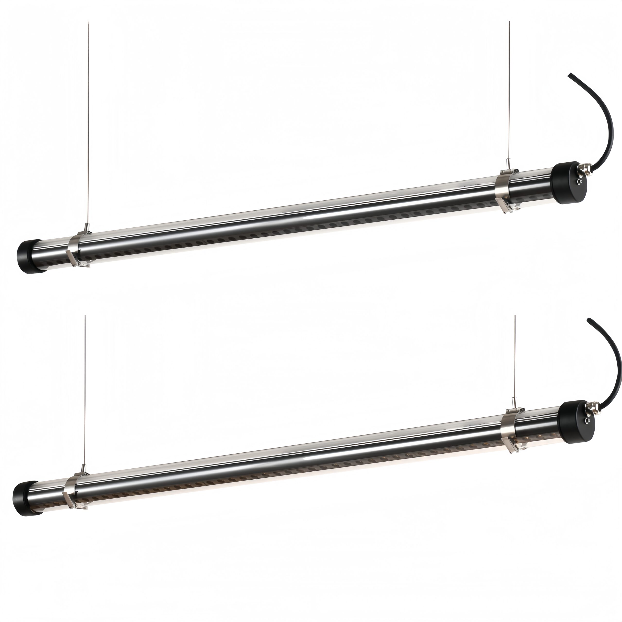 IP67 IK10 tubular LED bracket luminaire for indoor and outdoor architectural applications, available in Ø45mm and Ø70mm