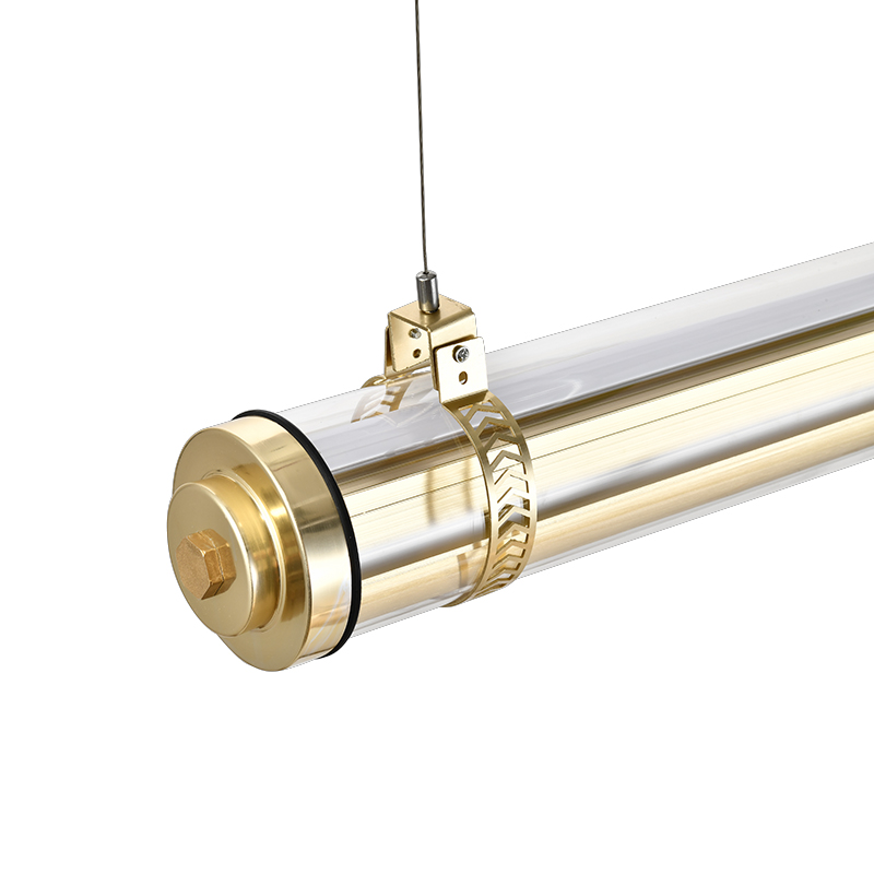 Verona tubular luminaire featuring honeycomb grille for controlled light distribution and glare reduction