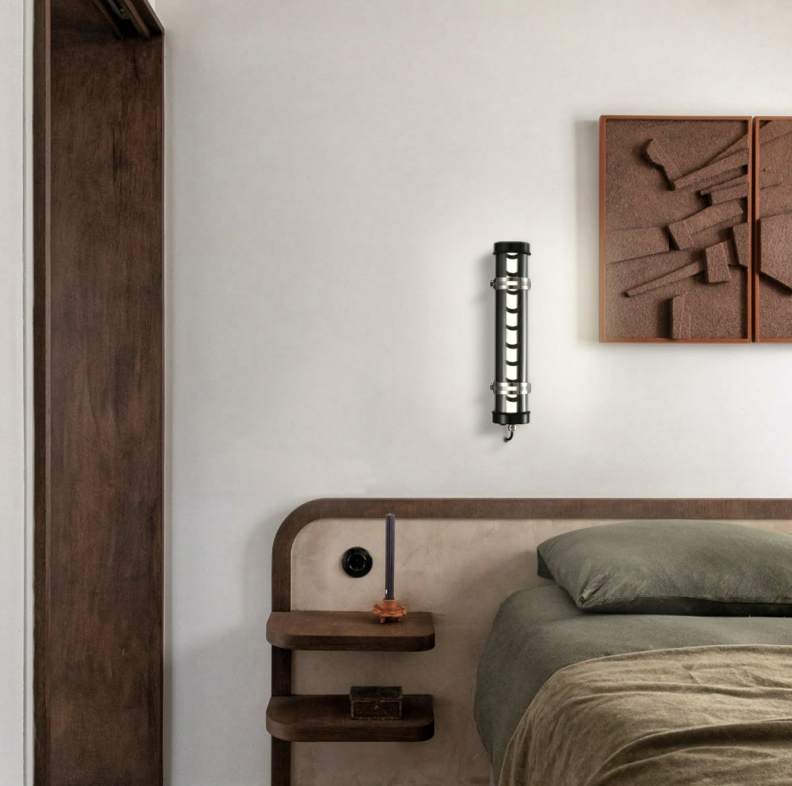 MANI architecture tubular different colors and finishes wall mounted and suspension installation