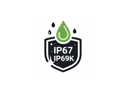 IP67 / IP69K protection enables use in rain-exposed areas, wash-down zones, steam cleaning environments and humid industrial facilities.IP67 / IP69K protection enables use in rain-exposed areas, wash-down zones, steam cleaning environments and humid industrial facilities.