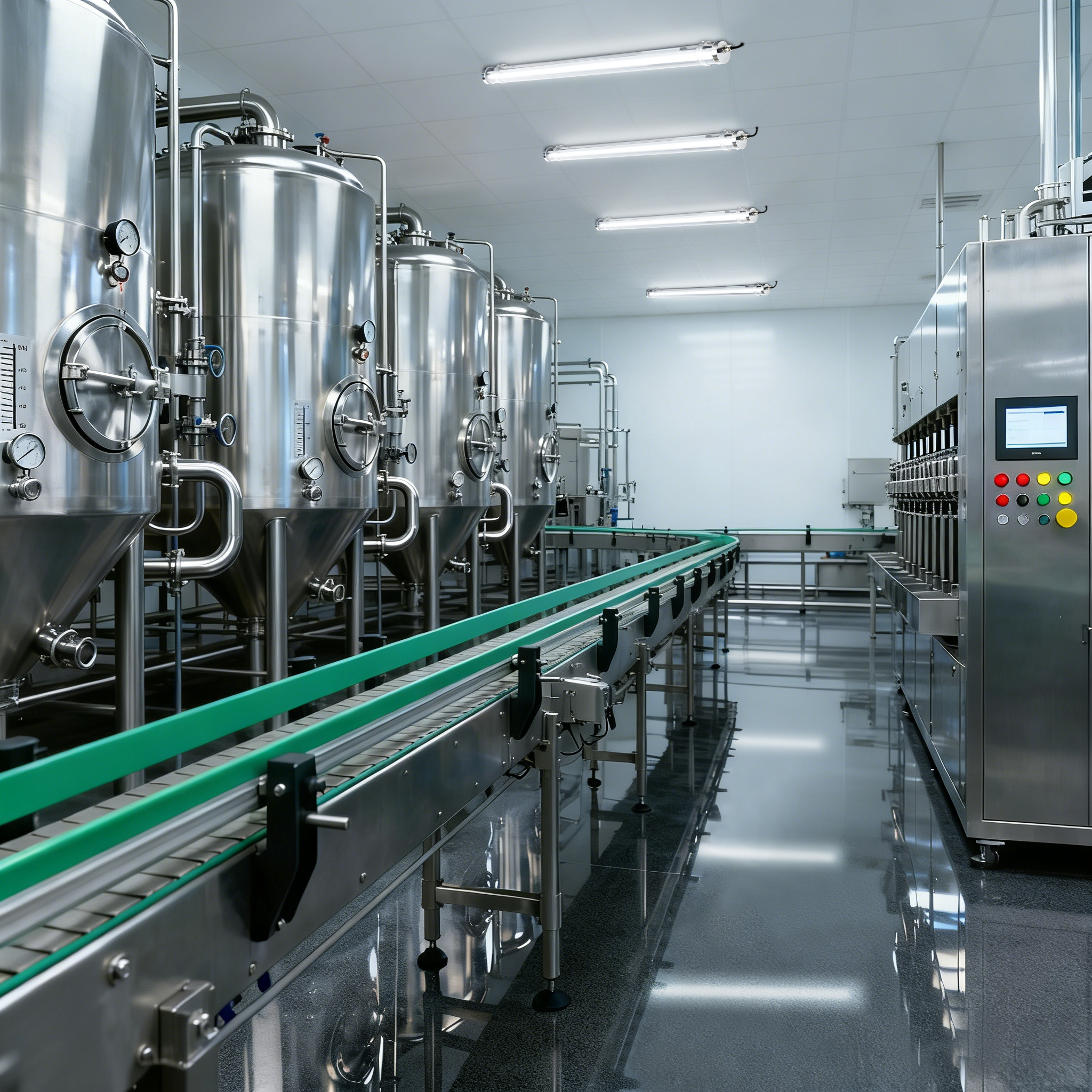 MANI IP69K IK07 Tri-Proof Tubular in chemical plant