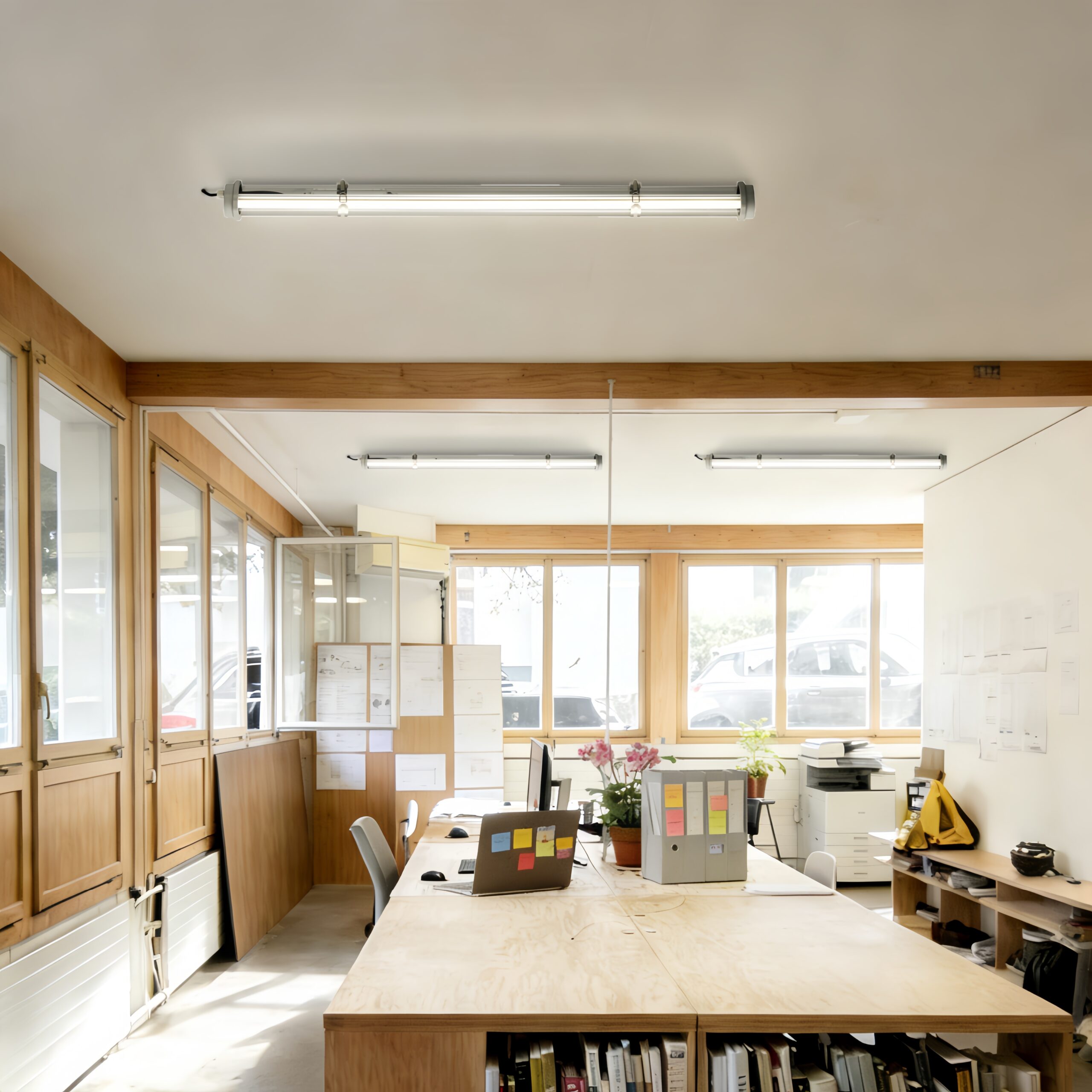 MANI Forge supports wall, ceiling, and suspended mounting, allowing flexible integration across a wide range of commercial and public building layouts.