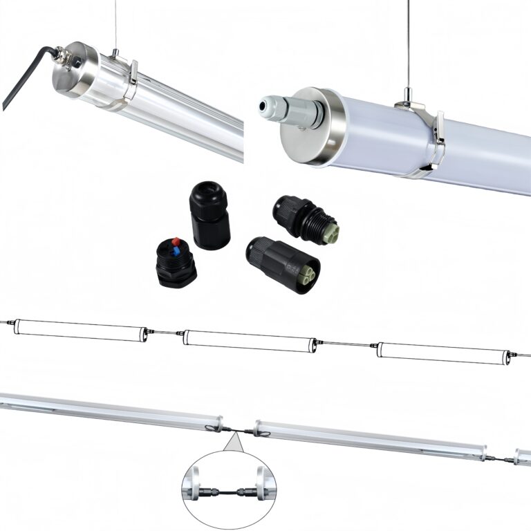 Flexible Wiring & Fast Installation