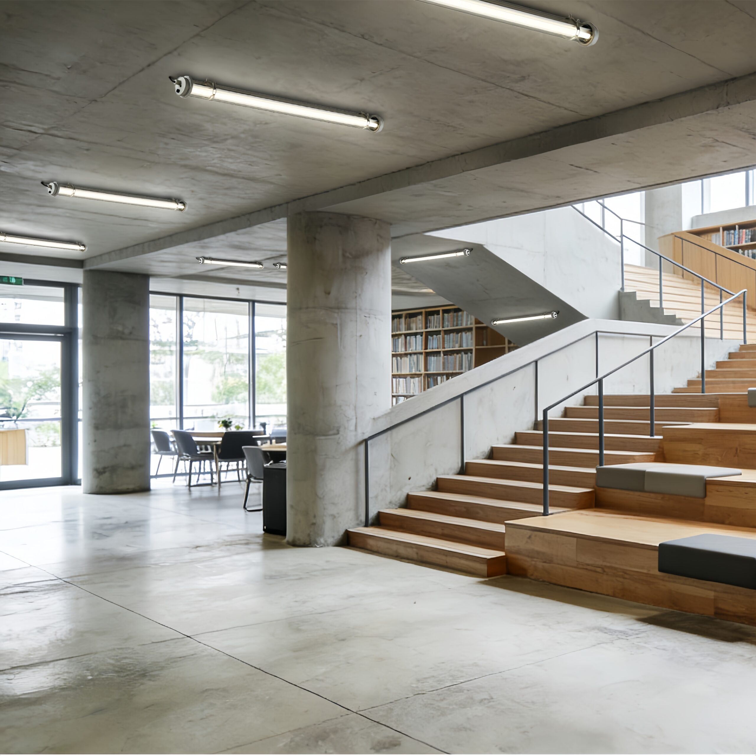 MANI Forge supports wall, ceiling, and suspended mounting, allowing flexible integration across a wide range of commercial and public building layouts.