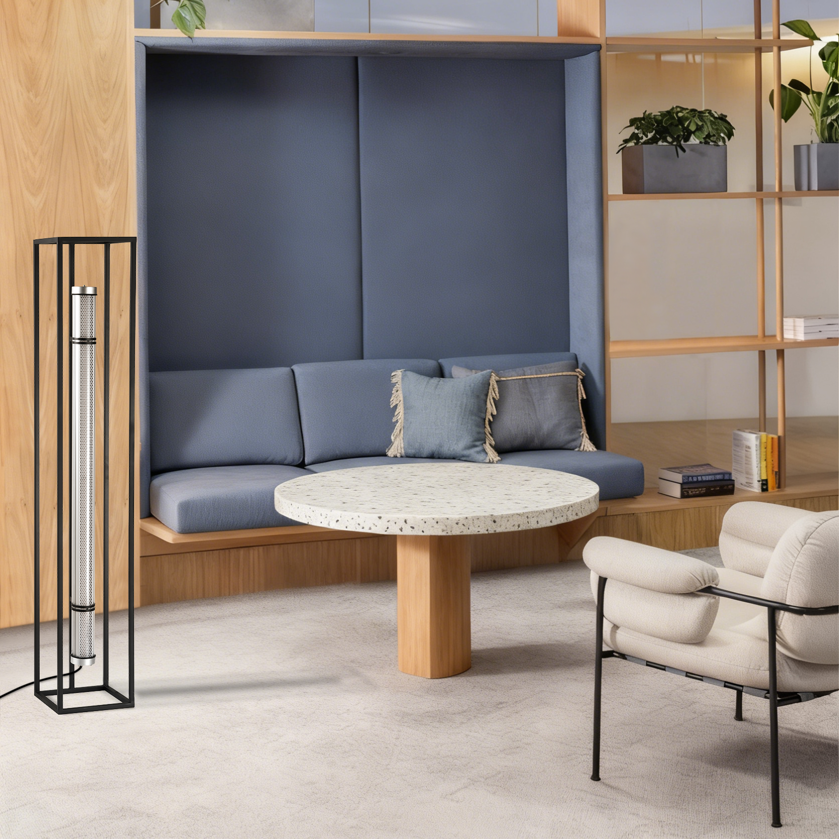 MANI IP67 IK10 Tubular Floor Lamp for indoor and outdoor use