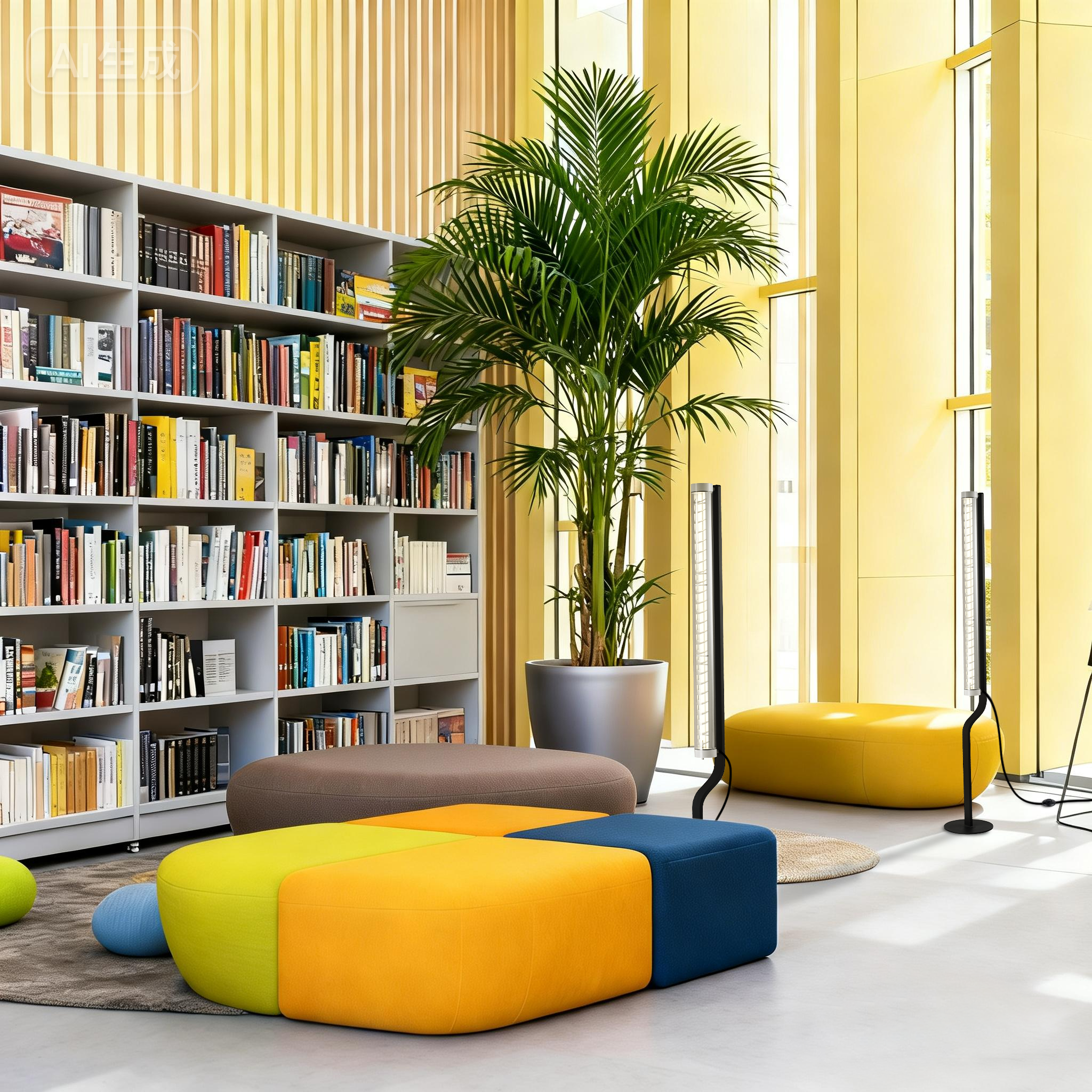 MANI IP67 IK10 Tubular Floor Lamp for indoor and outdoor use