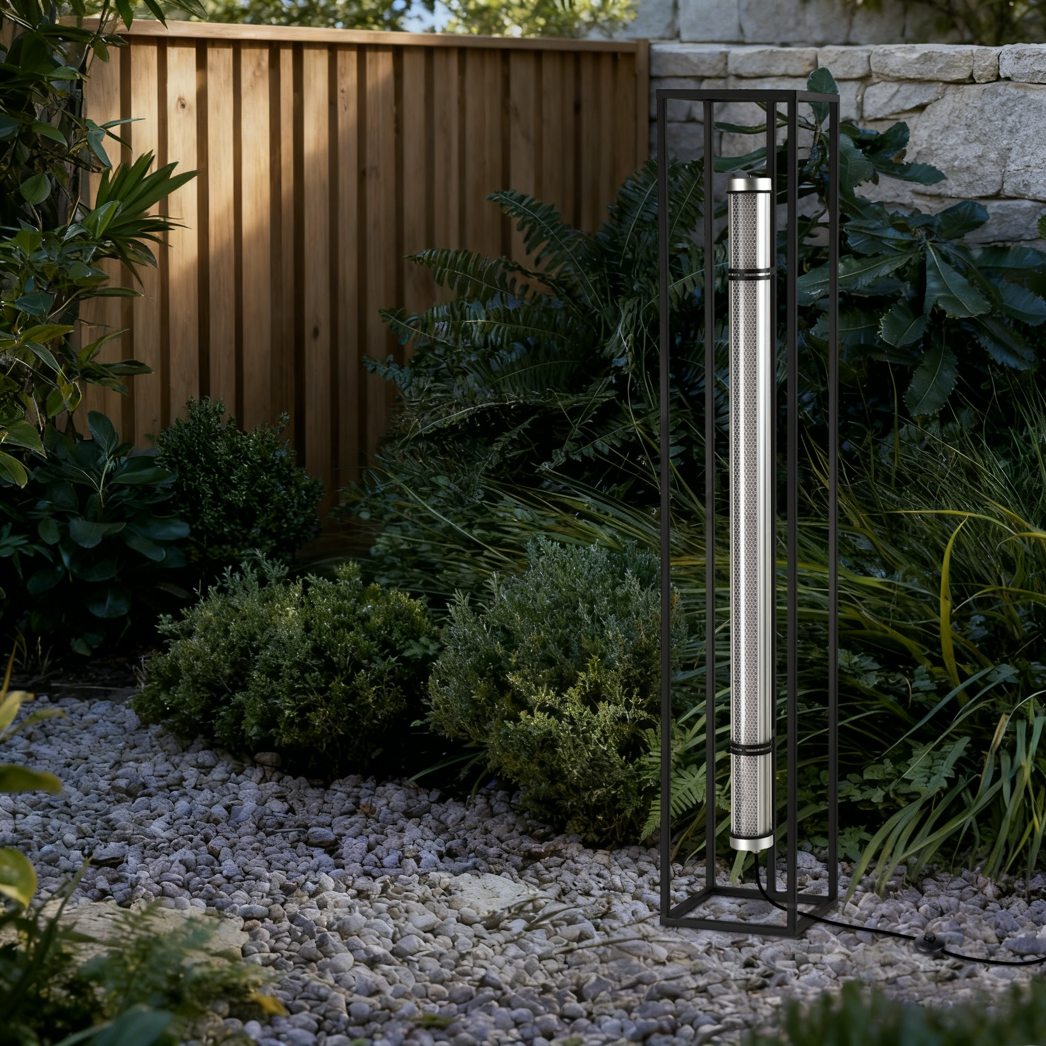 MANI IP67 IK10 Tubular Floor Lamp for indoor and outdoor use