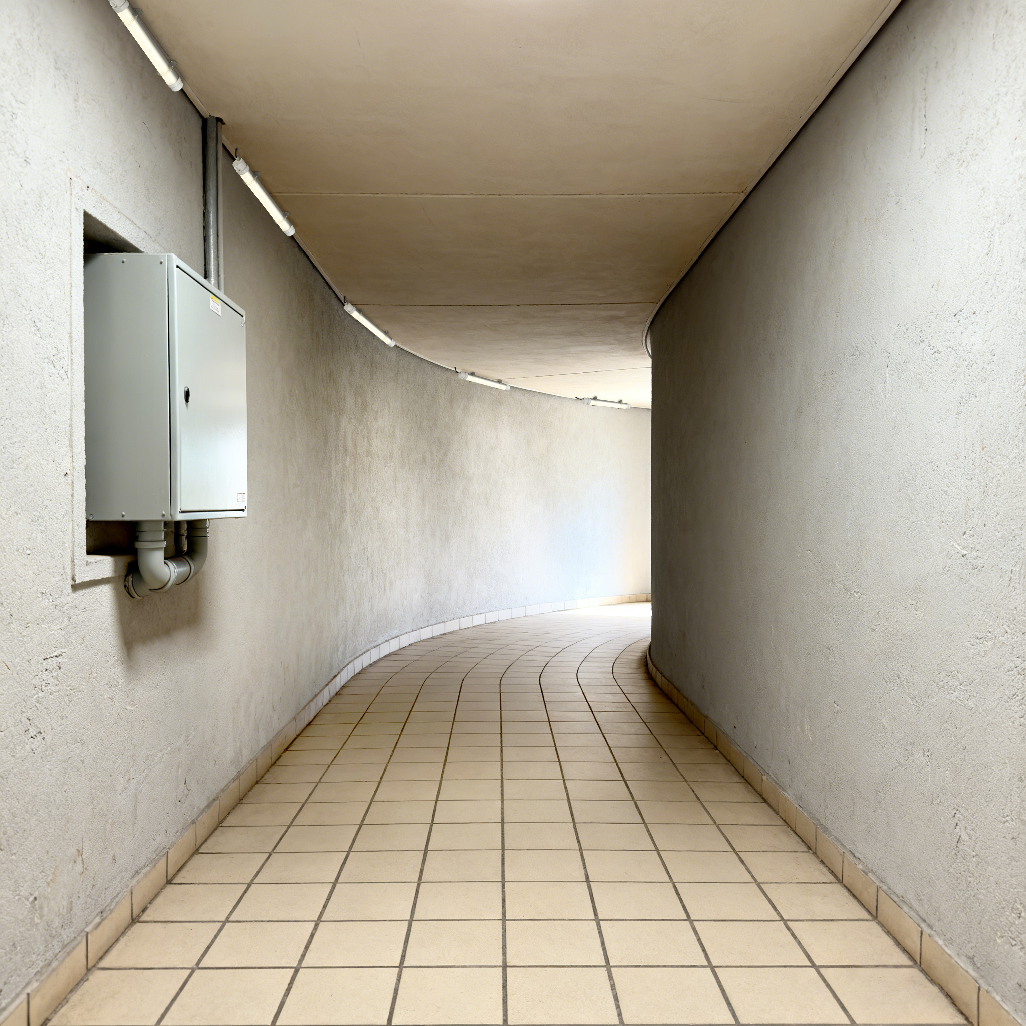 MANI IP65 IK10 Tri-Proof Tubular with PIR sensor use in corridor