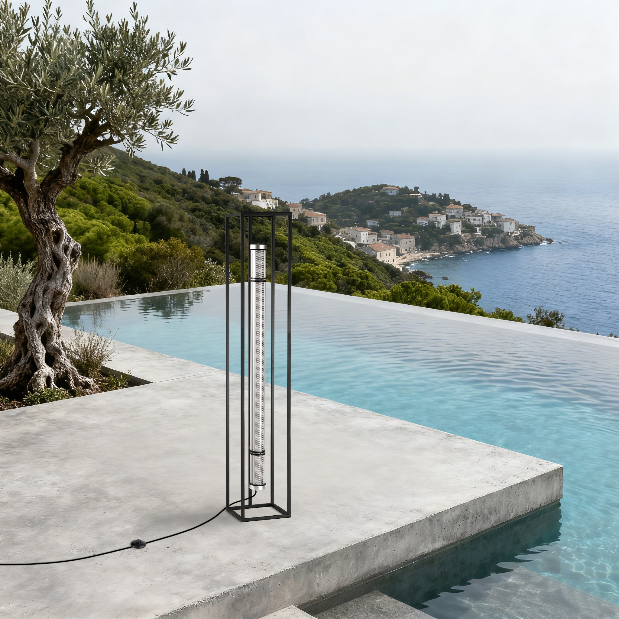 MANI IP67 IK10 Tubular Floor Lamp for indoor and outdoor use