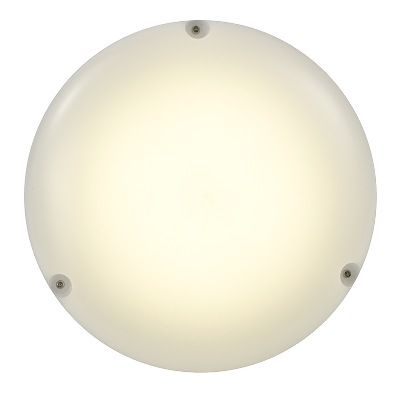 MANI MA-8005 IP65 round LED ceiling light, surface-mounted bulkhead with opal diffuser