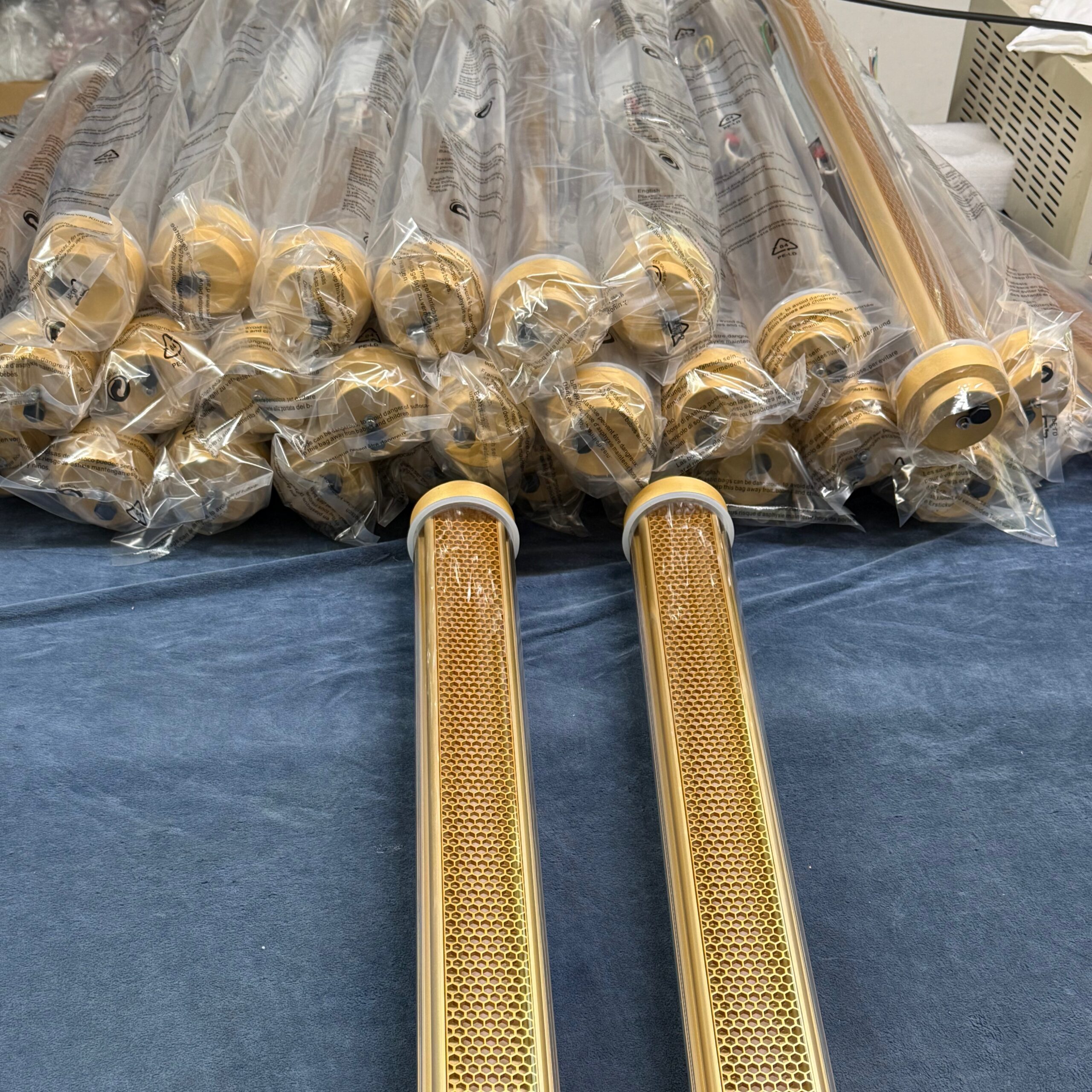 MANI controlled lighting production and quality inspection
