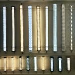 Architectural tubular LED lighting systems showcase varied optics, materials, and light outputs for industrial, commercial and architectural lighting projects