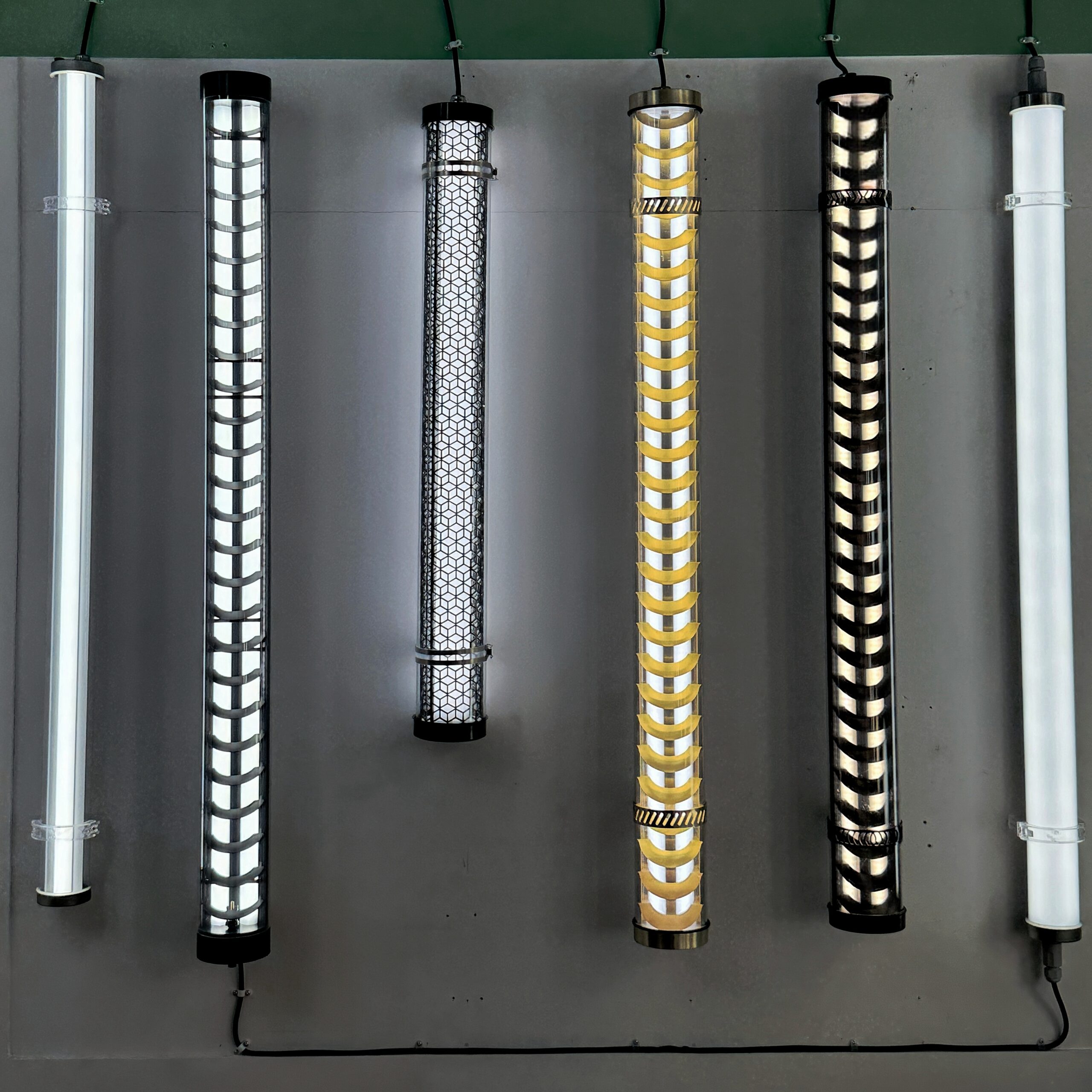 MANI architecture waterproof tubular light single emission, dual emission omnidirectional emission
