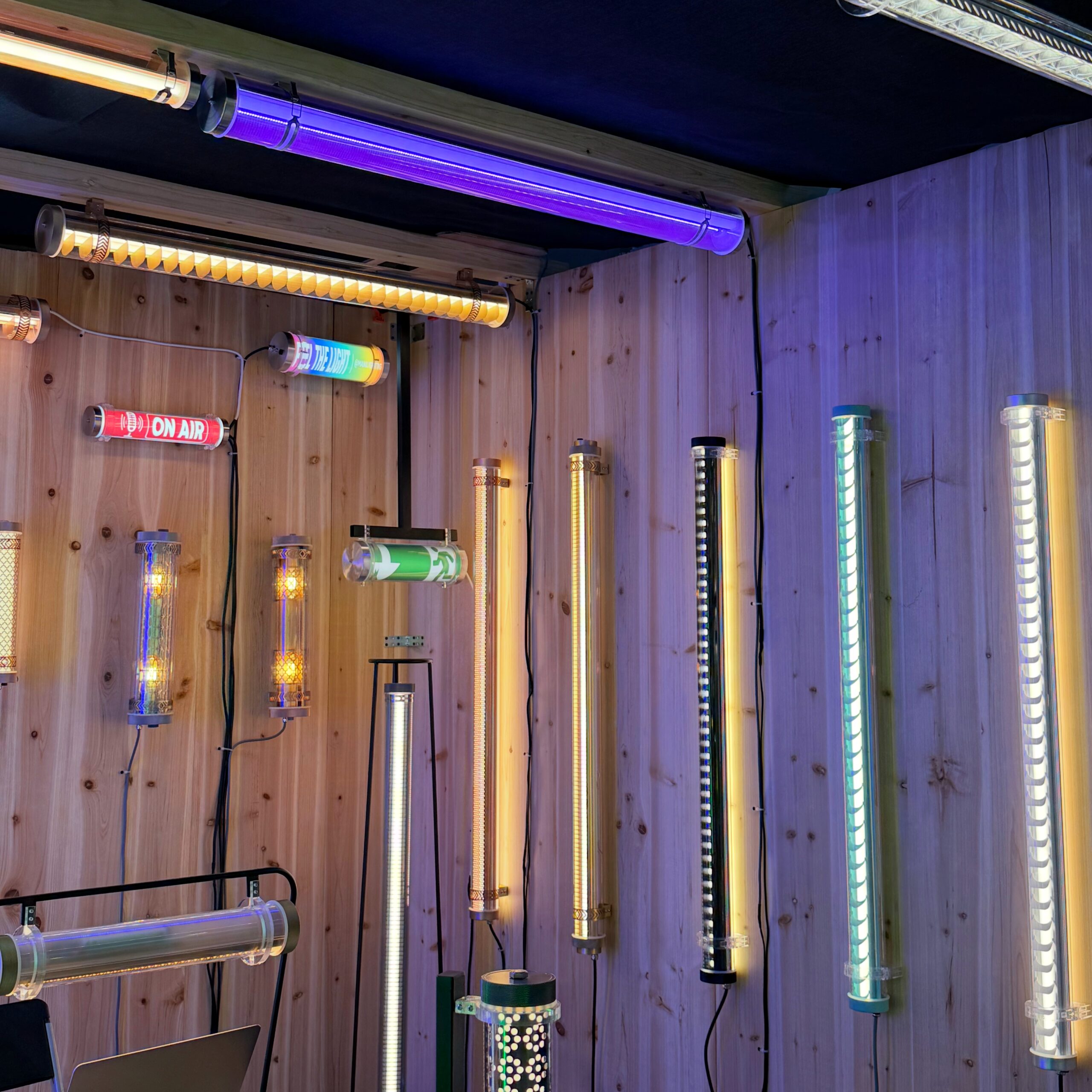 MANI Lighting exhibition photograph