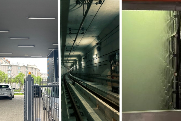 Different environments require different IP ratings for tubular lighting