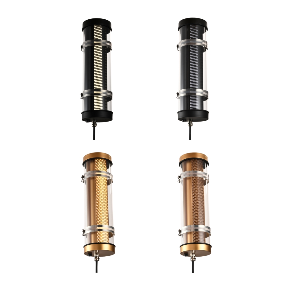 Arno architectural tubular light honeycomb and louvre glare-control optics